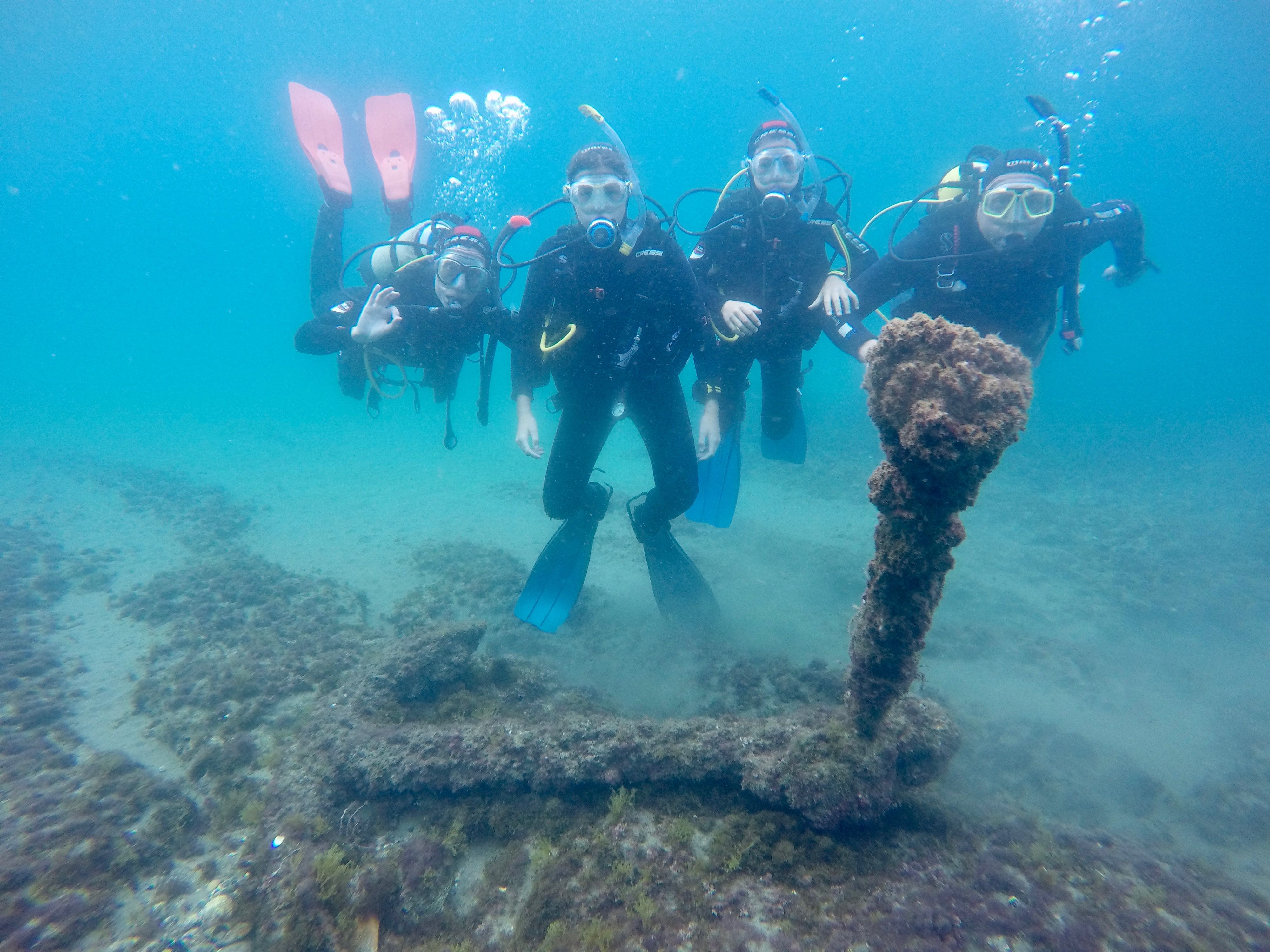 Underwater Archaeology Diver specialty course